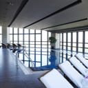 The upscale Corinthia Prague Hotel stands on top of one of Prague's hills, 2 metro stops from the centre. It offers panoramic city views and a top-floor spa with a swimming pool.