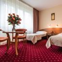 Start Hotel Aramis is a budget hotel located within a 10-minute drive of the Warsaw city centre. It offers spacious and bright rooms with satellite TV, free Wi-Fi and private bathroom.