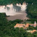 Facing the spectacular Iguaçu Falls in Iguaçu National Park, the 5-star Cataratas Hotel provides free Wi-Fi internet access.