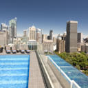 Located on Hyde Park in the centre of Sydney city, Pullman Sydney Hyde Park features 2 restaurants and a rooftop pool and patio.