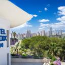 Deloix Aqua Center is a modern hotel and spa in a quiet area just outside Benidorm. It has a swimming pool, and the spacious, air-conditioned rooms have balconies and satellite TV.